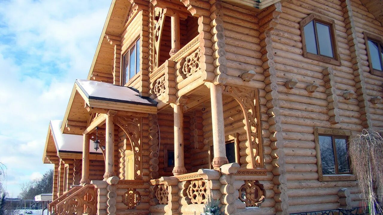 Построенный из бревен