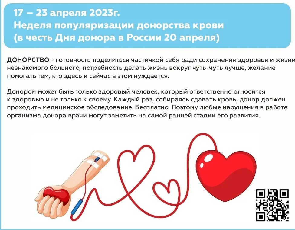 День донора в России в 2023. Неделя популяризации донорства крови. Рекомендации донорам. День донорства 20 апреля.