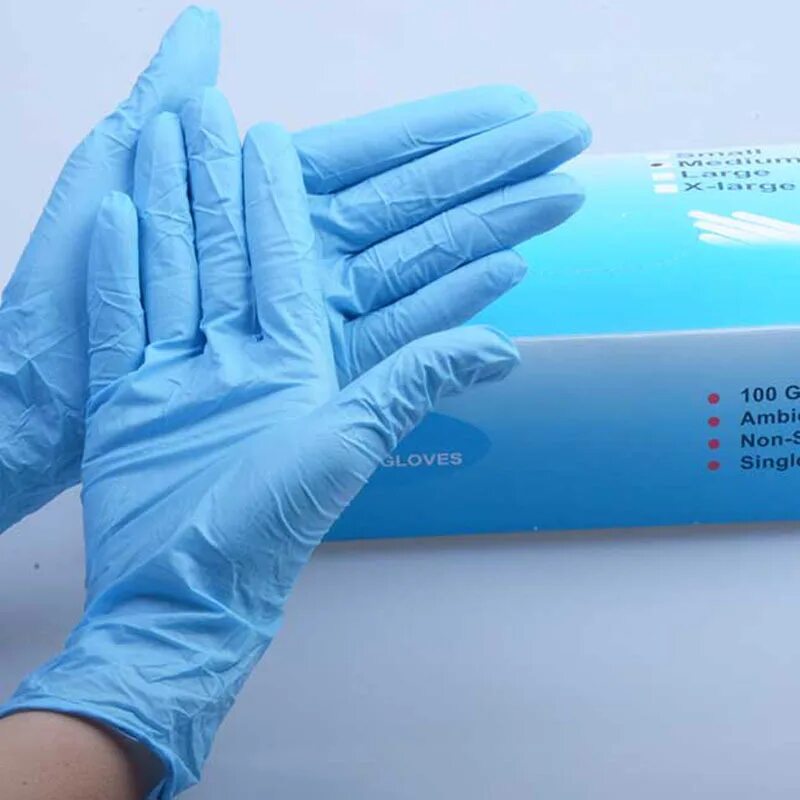 Перчатки нитриловые неопудренные l (100 шт.). Перчатки нитриловые Disposable Nitrile Gloves 100шт. Перчатки нитриловые s голубые уп.100шт "Авиора". Перчатки нитрил неопудр 100шт XL/10. Купить медицинские латексные перчатки