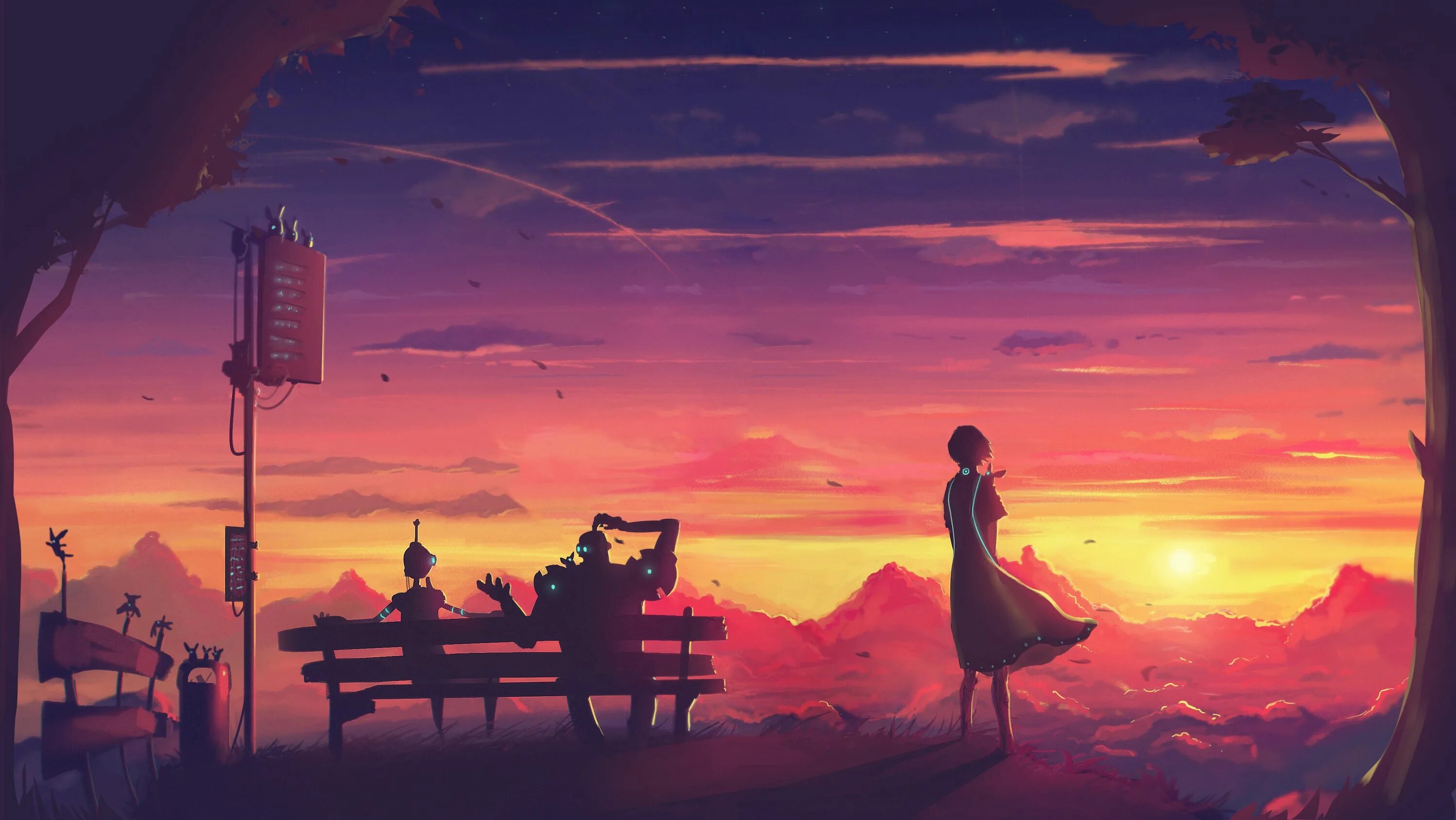 Waiting for the night