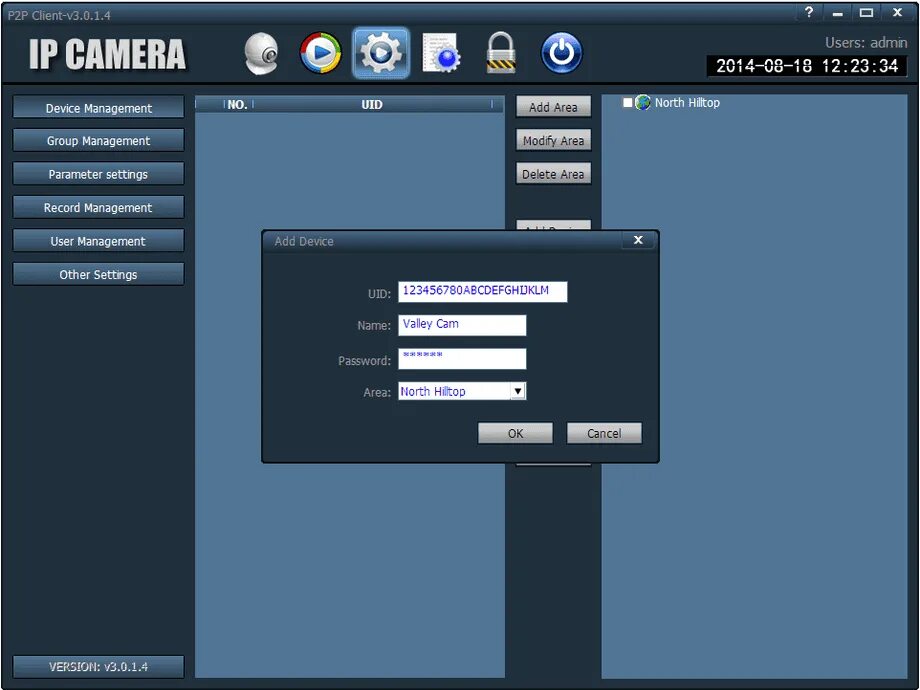 P2p клиент IP Camera. IP Camera client 2.0. IP Camera client 2.0.4.6. IPS программа. H h client