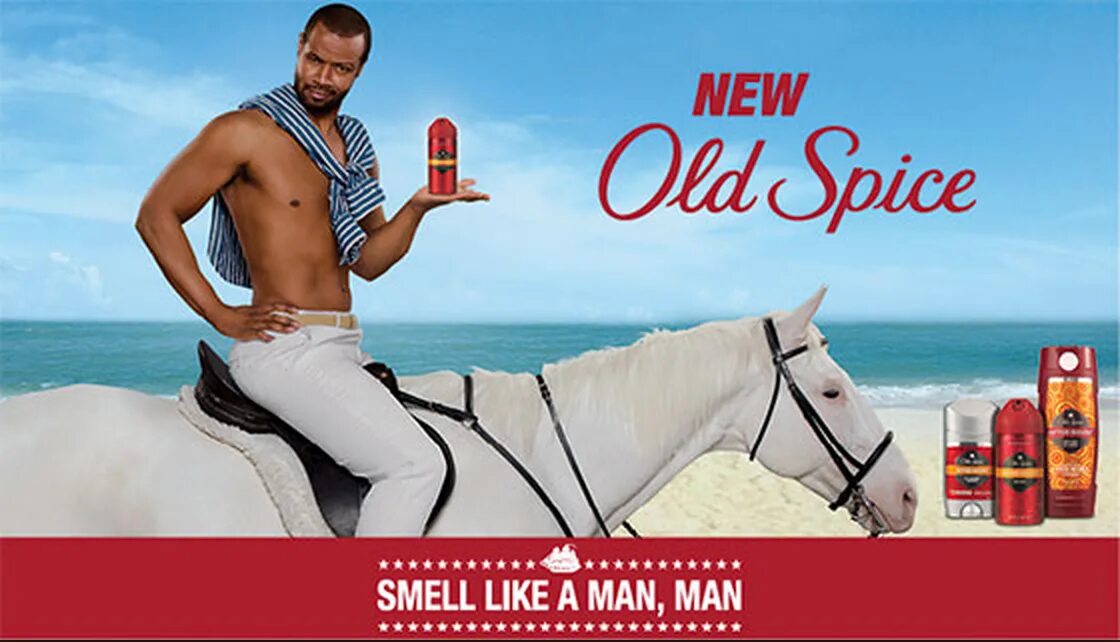 Old Spice реклама.