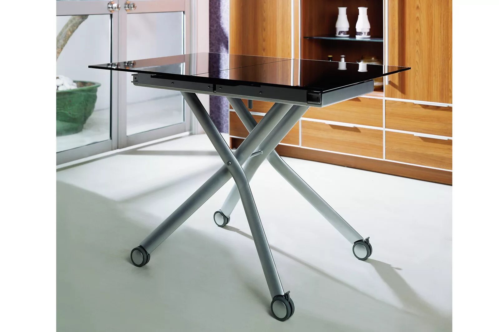 маленький раскладной стол. стол - тумба м04. складные столы для маленькой кухни. кухонный стол трансформер для маленькой кухни. маленький обеденный стол трансформер.