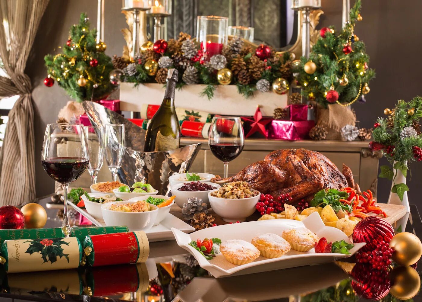 My typical new year table