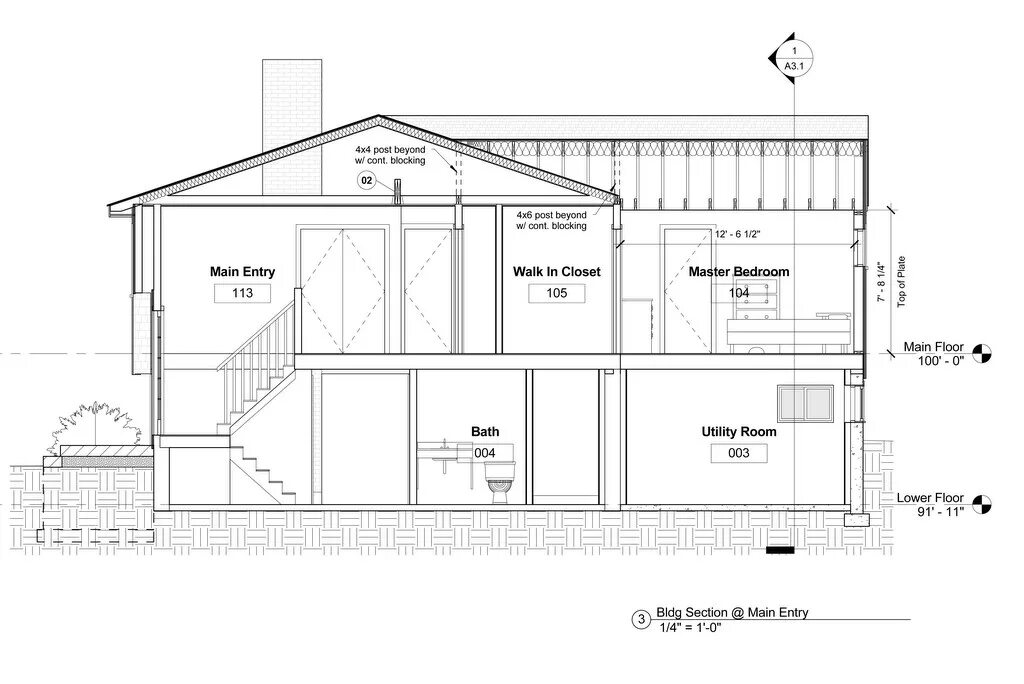 Section. Building Section. Section Plan. Building Cross Section. 4 Section building Plan.