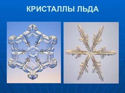 Лед поистине удивительное вещество