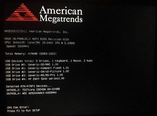 Cpu fan speed error detected. American megatrends cpu fan error. fan error. cpu fan error press f1 asus uefi bios. биос 2011 american megatrends.