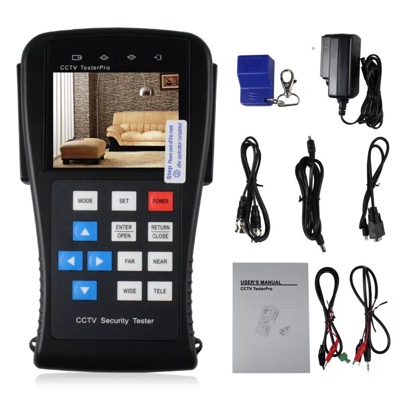 Cctv тестер. Мультиметр cctv. секьюрити тестер. cctv tester pro s test-891.