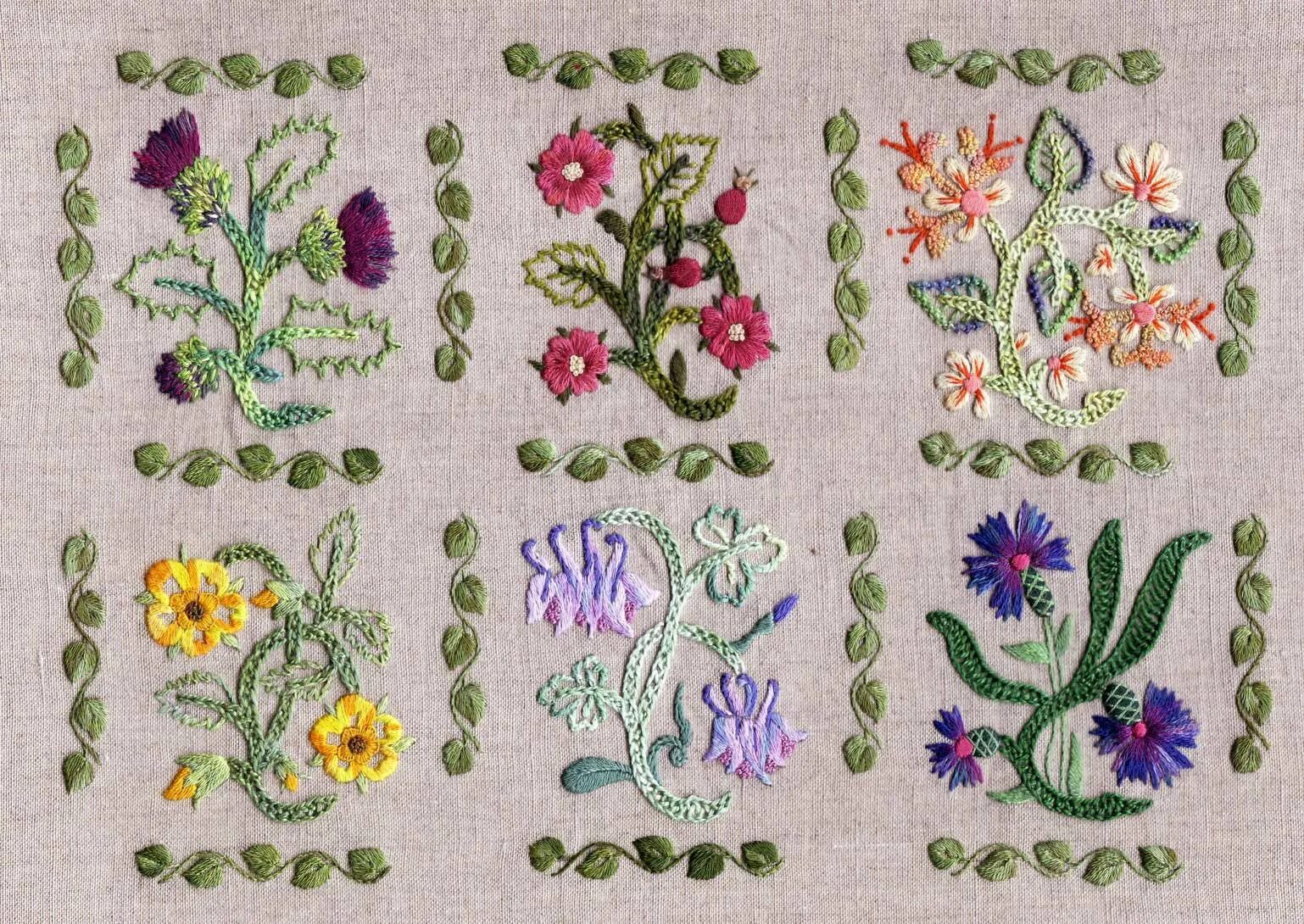 Техника вышивки цветов. Декоративная вышивка. Вышивка стежками. Вышивка простыми стежками. Декоративные швы для вышивки.