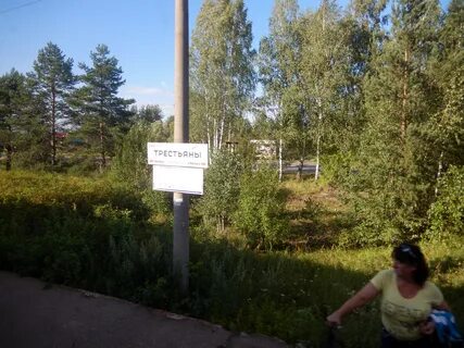 Электричка трестьяны нижний