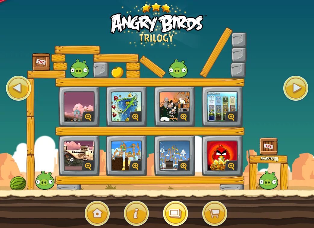 Моды игры angry birds. Игра Angry Birds Classic. Игра Angry Birds Trilogy. Игра Angry Birds friends. Энгри бердз трилогия игра.