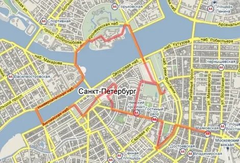 Что считается центром санкт петербурга