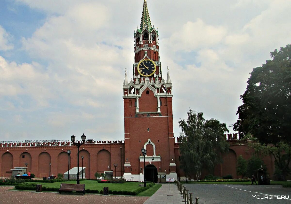 Фото московской спасской башни
