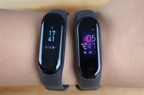 Xiaomi band 9 и 8 сравнение