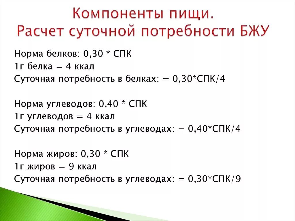 Как рассчитать норму белков в день. Формула расчета суточной нормы белков жиров и углеводов. Формула для расчета калорий белков. Как посчитать норму углеводов. Как рассчитать процент от суточной нормы.