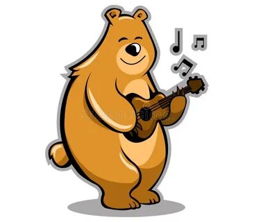 На чем играл медведь