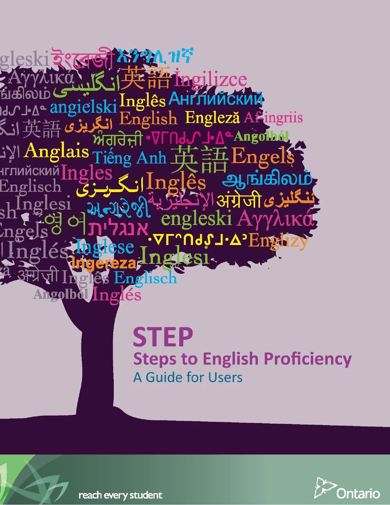 Step by Step English language. Background English as a Foreign language. Support на английском