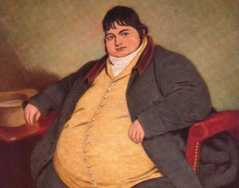 Это была маленькая толстая румяная. Пухлый писатель. Даниэль Ламберт ожирение.