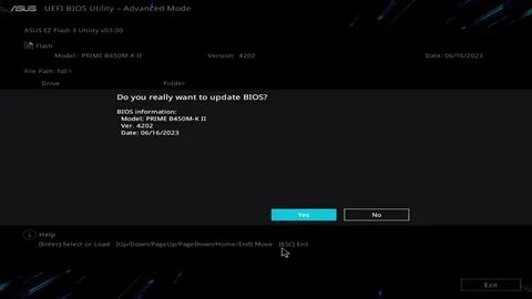 B450 bios update