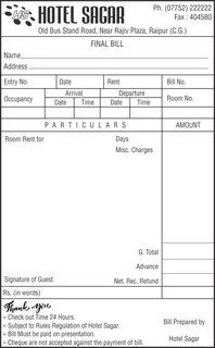 Billing room