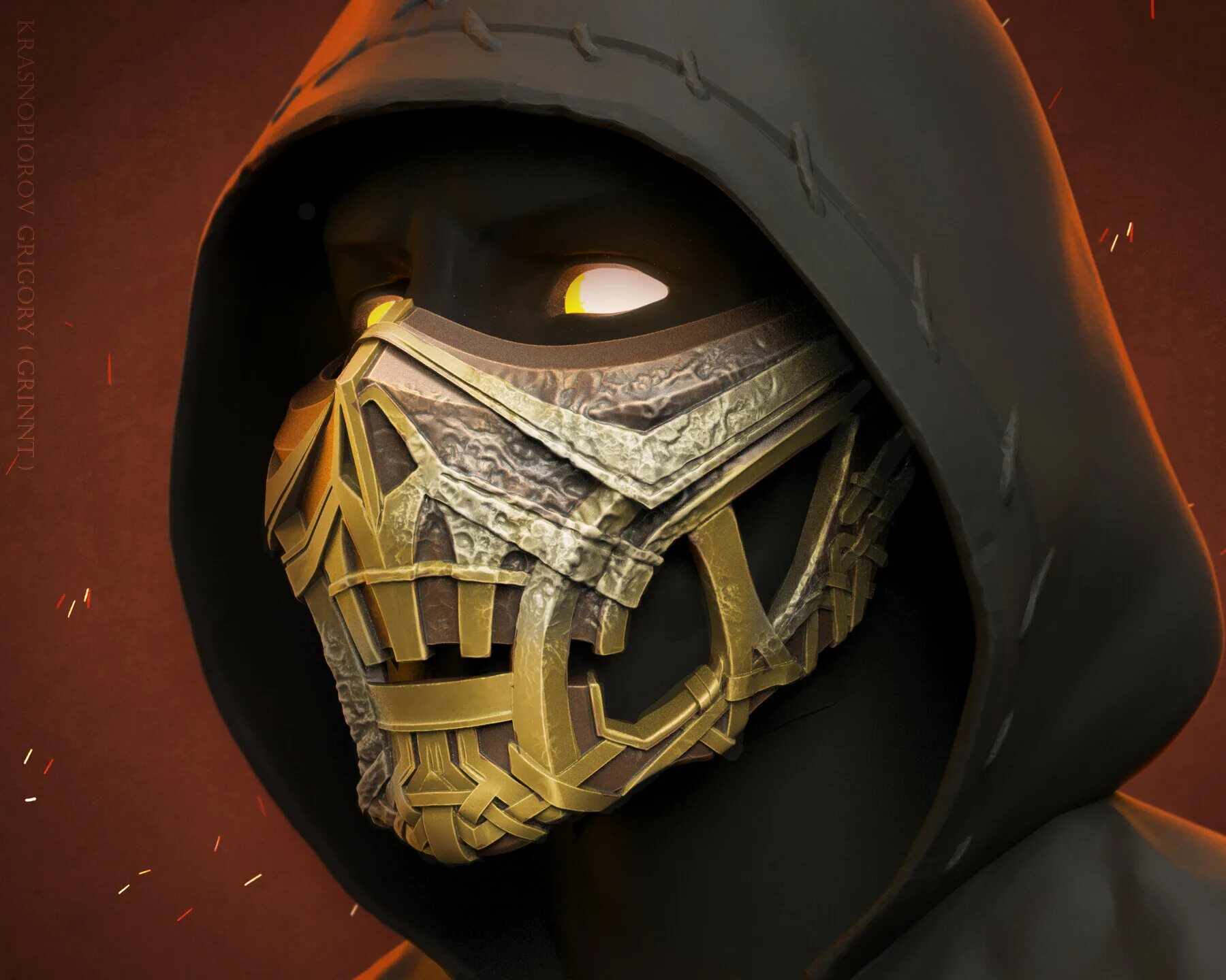 Финал маска скорпион. MK 11 Scorpion Mask. Скорпион мортал комбат маска. Mortal Kombat Scorpion Mask. Шлем Скорпион комбат маска.