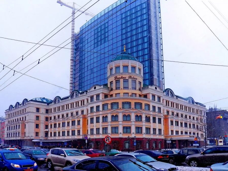 Здания донецка