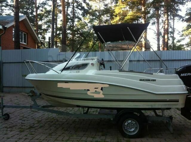 Катер Quicksilver 430. Лодка Quicksilver Activ 430. Квиксильвер 430 Актив кабин. Activ-430-Cabin. Купить лодку в иркутской