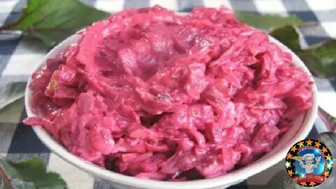 Салат из свеклы без чеснока