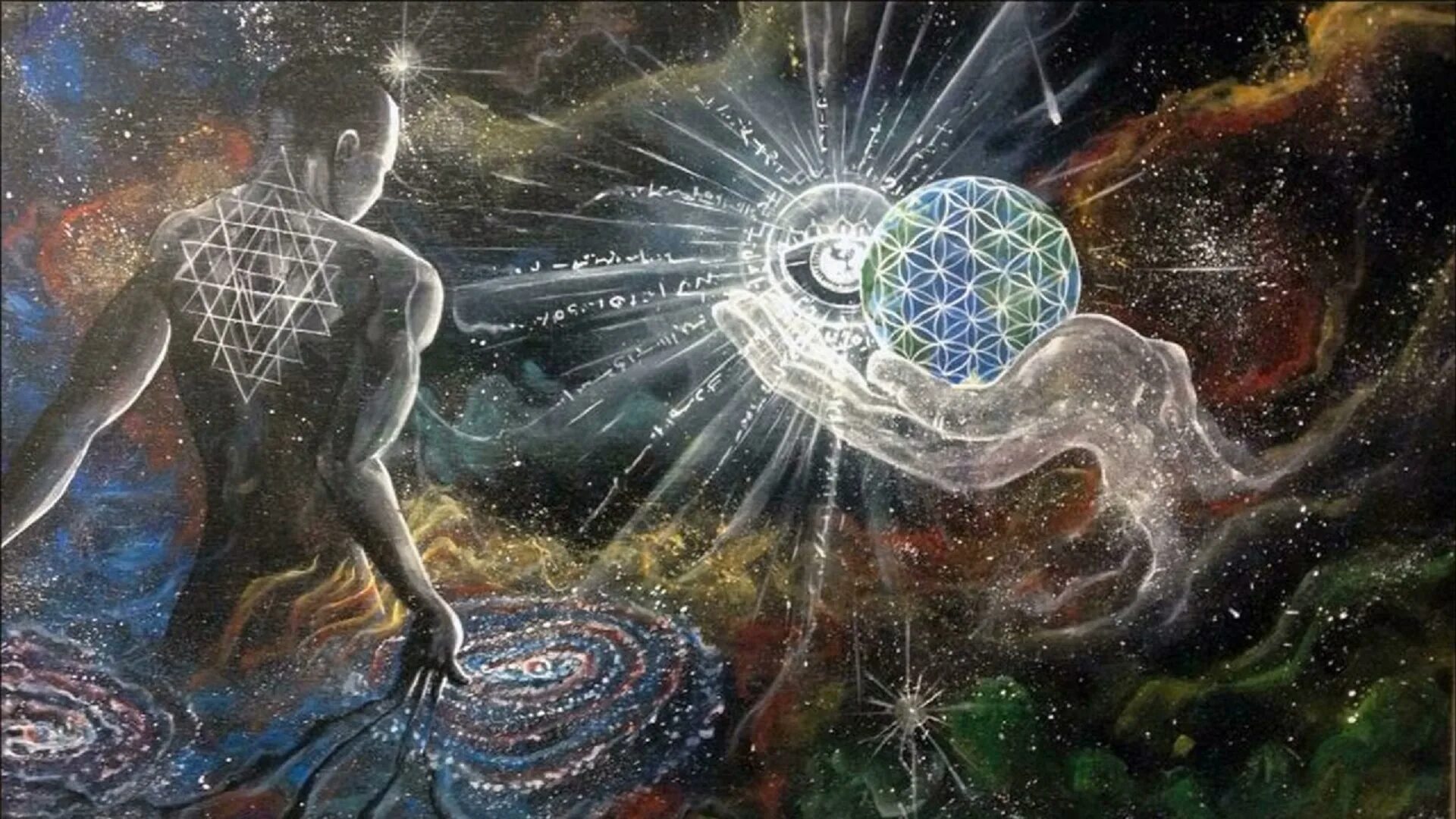 Духовный карт. Осознание Вселенной. Единство со Вселенной. Сотворение Вселенной.