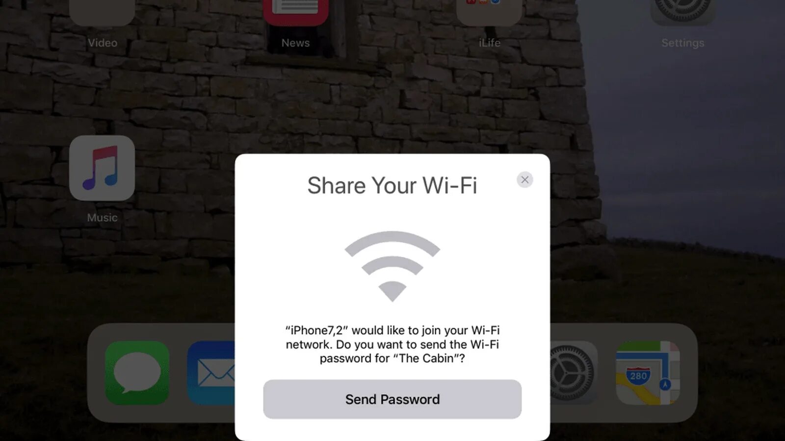 Ios sharing