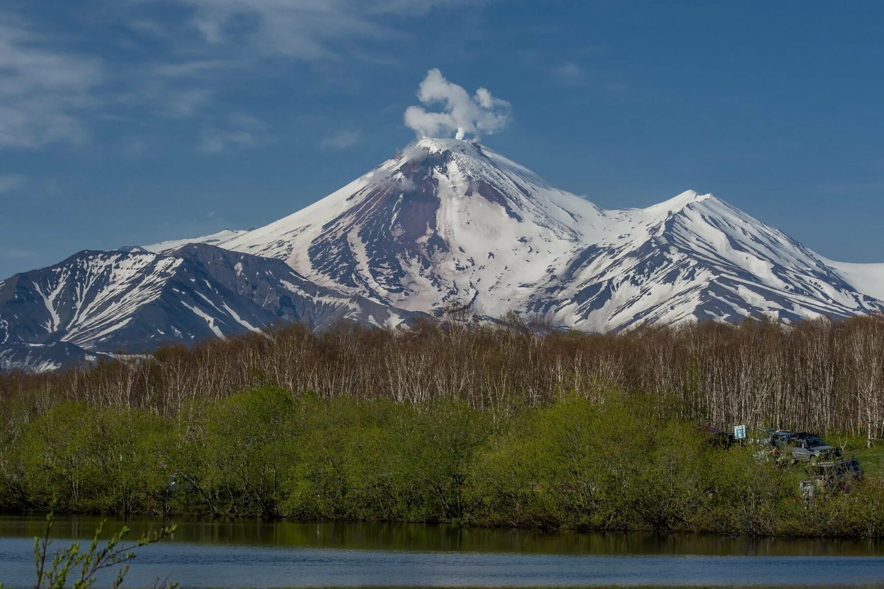 Самый высокий вулкан дальнего востока