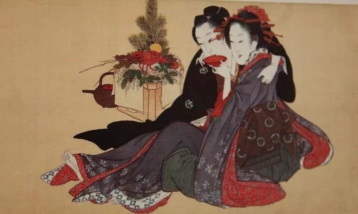 Хариё марита. Утагава куниёси оива. Китайские влюбленные. Хокусай художник. Японская любовь в картинках.