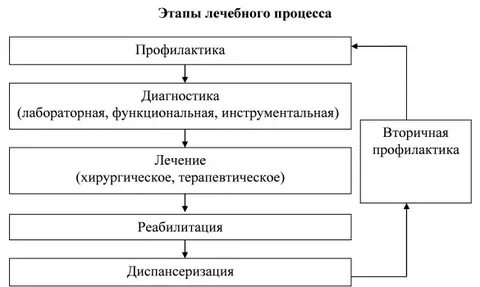 Лечебный процесс определение