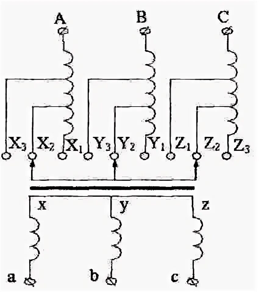 Схема звезда звезда трансформатор