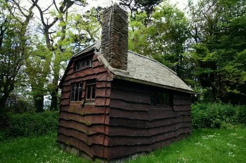 Wooden hut