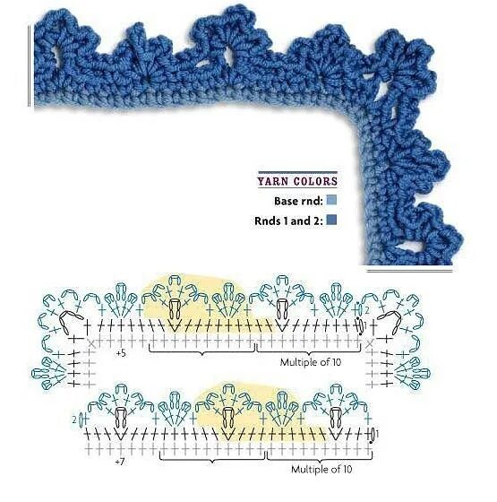 Обвязка края видео. Обвязка изделия крючком. Кайма крючком. Кайма крючком для обвязки изделий. Угловая кайма крючком для обвязки.