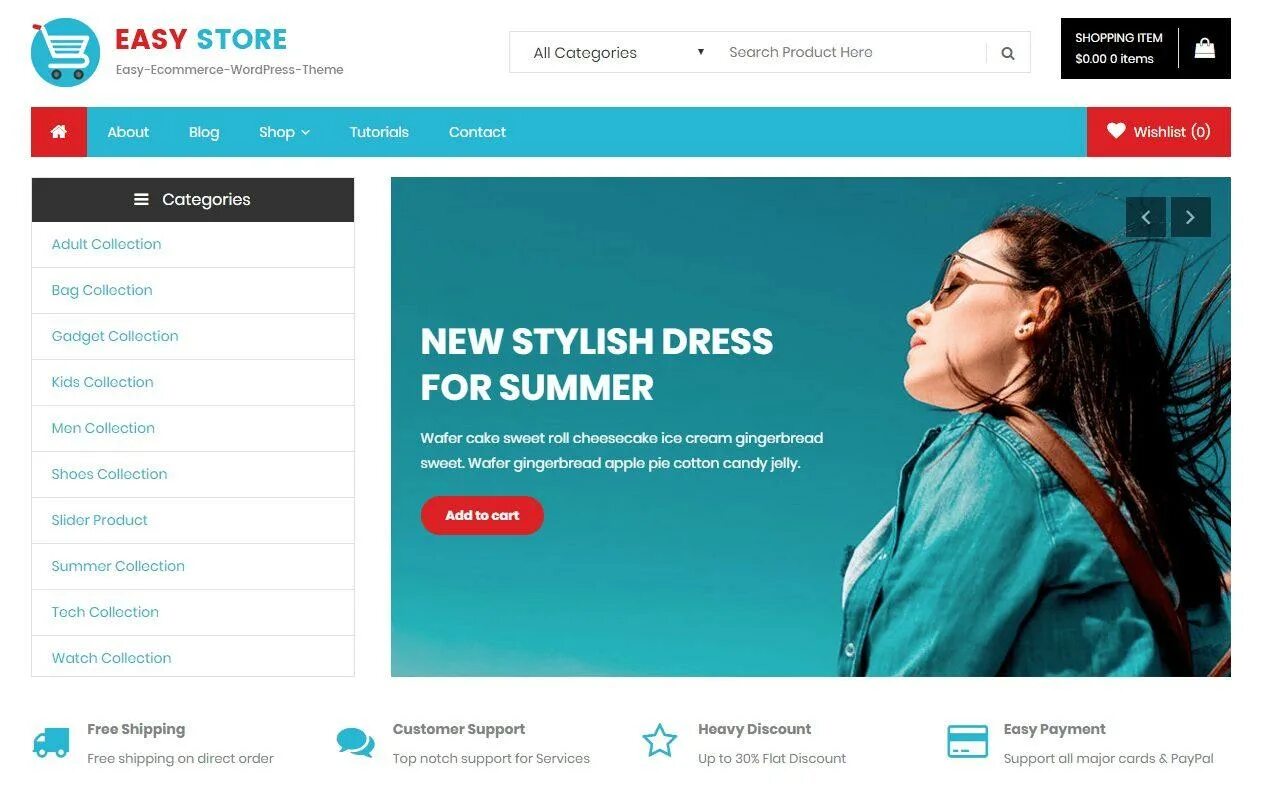 Easy store. Тема easystore wordpress. e-commerce themes. easy to store. art easy store.