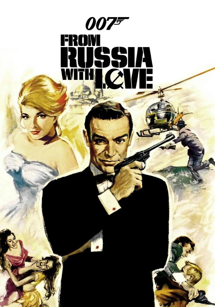 From Russia with Love 1963. From Russia with Love Постер. James Bond 007: from Russia with Love. Агент 007 from Russia with Love. 007 from russia with love