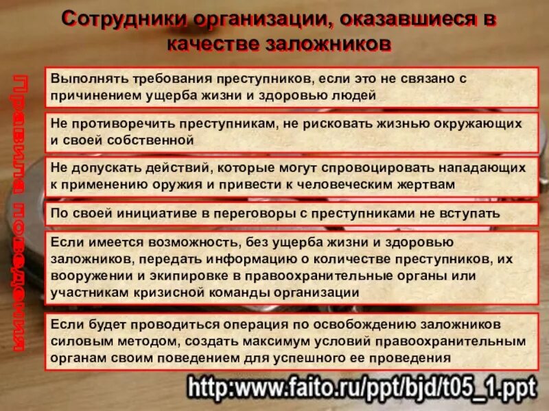 Во время операции по освобождению заложников. Операция по освобождению заложников. Правила освобождения заложников. Выполнять требования преступников. При проведении операции по освобождению заложников:.