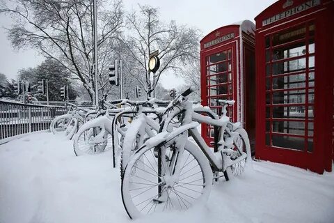 Лондон зимой