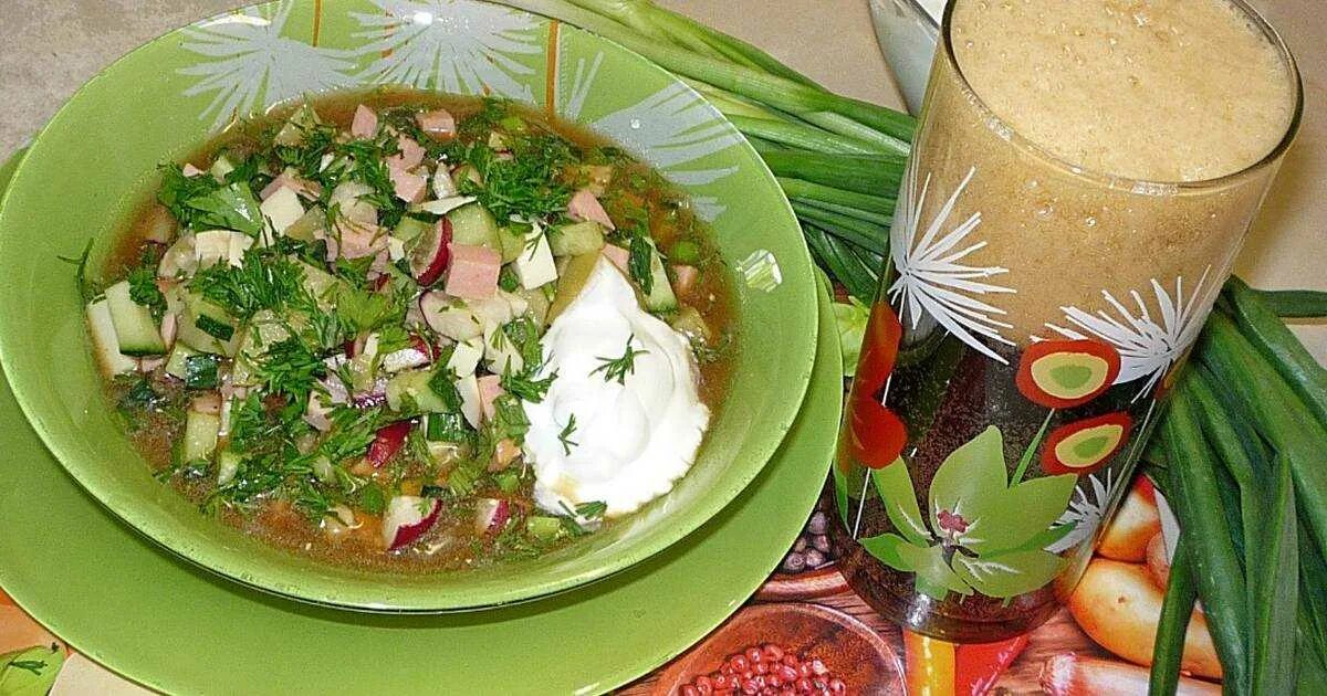 Что нужно для окрошки с квасом классическая