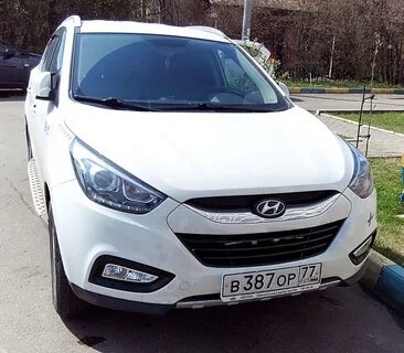 Противотуманки хендай ix35