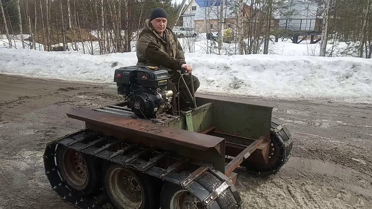 Самодельный вездеход с двигателем. ТС 350 самоходная с двигателем Лифан. ТС-350 самоходная тележка. Самоходная тележка ТС 350 трансмиссия. ТС-350 на гусеницах.