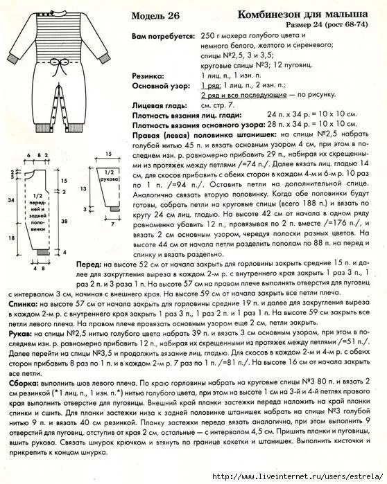 Описание вязания комбинезона для новорожденных. Схема вязания комбинезона для малыша 1,5 года спицами. Вязаный детский комбинезон с описанием. Вязание детских комбинезонов для новорожденных. Схема вязания комбинезона для новорожденных.