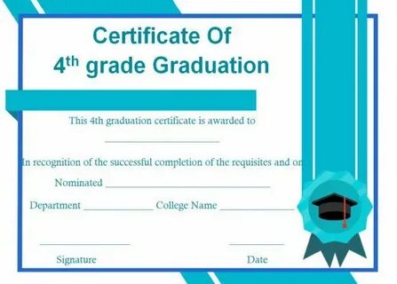 Grade certificate