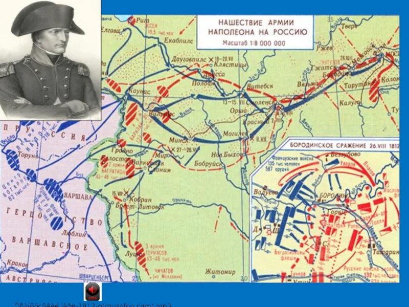 Нашествие наполеона на россию 4 класс. Нашествие Наполеона на Россию 1812. Наступление Наполеона на Россию карта. Нашествие Наполеона на Россию карта. Движение войск Наполеона на Москву в 1812.