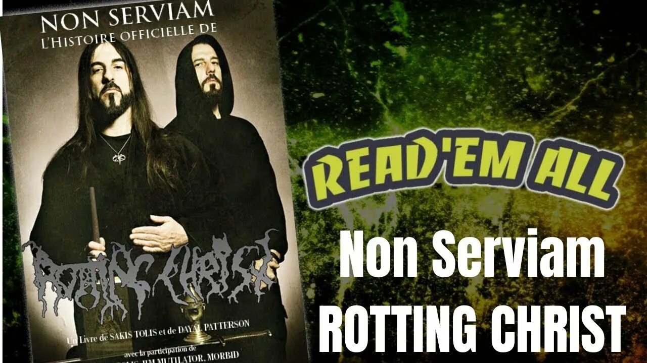 Non serviam catvlyst перевод. Дайал Паттерсон Black Metal Эволюция культа. Rotting Christ non Serviam Tab. Дайал Паттерсон. Black Metal - манускрипты культа. Картинки non Serviam.