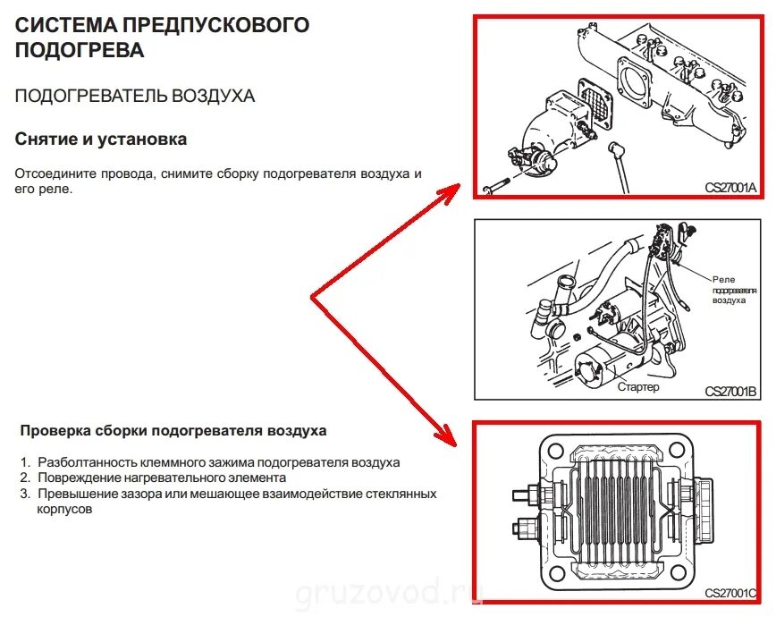 Реле подогреватель впускного воздуха ЯМЗ 534 евро 5. Схема подогрева воздуха Камминз. Подогреватель впускного коллектора 6d14. Подогрев воздуха Мазда Титан TF. Реле подогрева воздуха