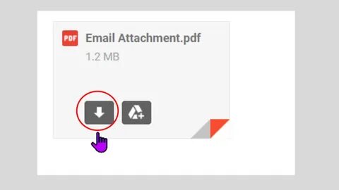 Cómo ver un documento PDF en un correo de Gmail.