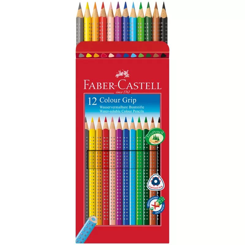 Фабер Кастелл карандаши 12 цвета. Набор цветных карандашей Фабер Кастелл. Faber-Castell цветные карандаши Grip, 12 цветов. Карандаши Фабер Кастелл Grip набор.